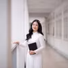 Đỗ Hà Linh giành giải Nhất trong kỳ thi học sinh giỏi quốc gia năm học 2023-2024 môn tiếng Trung. (Ảnh: Thanh Vân/TTXVN)