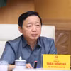 Phó Thủ tướng Trần Hồng Hà phát biểu chỉ đạo. (Ảnh: Văn Điệp/TTXVN)