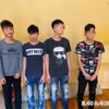 4 trong số 8 đối tượng có liên quan đến vụ án hiếp dâm ở Thanh Hà (Nguồn: Báo Hải Dương)