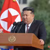 Nhà lãnh đạo Triều Tiên Kim Jong Un phát biểu tại Bình Nhưỡng. (Ảnh: KCNA/TTXVN)