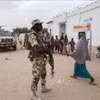 Binh sỹ tuần tra tại thị trấn Banki, đông bắc Nigeria. (Ảnh minh họa: AFP/TTXVN) 
