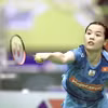 Tay vợt cầu lông Nguyễn Thùy Linh. (Ảnh: Thanh Vũ/TTXVN)
