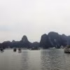 Tàu du lịch trên Vịnh Hạ Long. (Ảnh: Đức Hiếu/TTXVN)