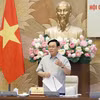 Chủ tịch Quốc hội Vương Đình Huệ phát biểu. (Ảnh: Doãn Tấn/TTXVN)