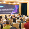 Hội nghị Tập huấn về An ninh phi truyền thống cho các công ty chứng khoán. (Ảnh: Vietnam+)