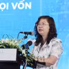 Chủ tịch Ủy ban Chứng khoán Nhà nước Vũ Thị Chân Phương. (Ảnh: Vietnam+)
