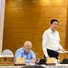 Thứ trưởng Bộ Xây dựng Bùi Xuân Dũng cho hay số lượng dự án nhà ở xã hội đã có chủ trương đầu tư nhưng chưa triển khai đầu tư xây dựng là 412. (Hạnh Nguyễn/Vietnam+)