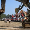 Vốn đầu tư toàn xã hội trong sáu tháng đầu năm ước đạt 1,45 triệu tỷ đồng, tăng 6,8% so với cùng kỳ năm 2023. (Ảnh: TTXVN)