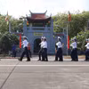 Quân và dân huyện đảo Trường Sa nâng cao năng lực bảo vệ chủ quyền của Tổ quốc. (Ảnh: Vietnam+)