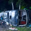Hiện trường vụ tai nạn. (Nguồn: Xinhua)