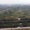 Tuyến Vành đai 4 qua Đại lộ Thăng Long trên địa bàn xã Song Phương, huyện Hoài Đức (Hà Nội). (Ảnh: Huy Hùng/TTXVN) 