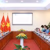 Sáng 25/9/2023, tại Hà Nội, Tổng Giám đốc TTXVN Vũ Việt Trang hội đàm với Chủ tịch Thông tấn xã Prensa Latina (Cuba) Luis Enrique González Acosta nhân chuyến thăm và làm việc tại Việt Nam. (Ảnh: Phương Hoa/TTXVN) 