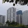 Hà Nội triển khai nhiều giải pháp thúc đẩy thị trường bất động sản. (Ảnh: Minh Nghĩa/TTXVN)