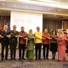 Đại sứ các nước thành viên ASEAN tại Đức chụp ảnh chung. (Ảnh: Phương Hoa/TTXVN)