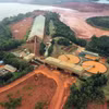 Khu vực tuyển, rửa quặng bauxite của Nhà máy Alumin Nhân Cơ. (Ảnh: Hưng Thịnh/ TTXVN)
