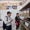Cơ sở giới thiệu thuốc Nam của người Dao quần chẹt thôn Hợp Sơn, xã Ba Vì. (Ảnh: Đinh Thuận/TTXVN)