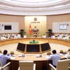 Quang cảnh Phiên họp Chính phủ thường kỳ tháng 4 năm 2024. (Ảnh: Dương Giang/)-TTXVN