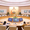 Phó Thủ tướng Trần Hồng Hà họp rà soát, hoàn thiện chi tiết một số điều của Luật Nhà ở. (Ảnh: Văn Điệp/TTXVN)