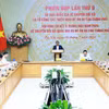 Thủ tướng Phạm Minh Chính chủ trì Hội nghị sơ kết 6 tháng Ủy ban Quốc gia về chuyển đổi số và Đề án 06. (Ảnh: Dương Giang/TTXVN)