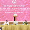 Thủ tướng Phạm Minh Chính phát biểu chỉ đạo. (Ảnh: Dương Giang/TTXVN)