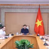 Phó Thủ tướng Trần Hồng Hà chủ trì cuộc họp. (Ảnh: Văn Điệp/TTXVN)