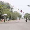 Cửa khẩu quốc tế đường bộ Vĩnh Xương được công nhận và hợp nhất với cửa khẩu quốc tế đường sông Vĩnh Xương thành cửa khẩu quốc tế đường bộ và đường sông Vĩnh Xương, tỉnh An Giang. (Ảnh: Công Mạo/TTXVN