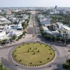 Tuyến đường Võ Văn Kiệt (thành phố Bạc Liêu). (Ảnh: Chanh Đa/TTXVN)