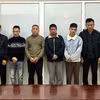 9 đối tượng trong đường dây đánh bạc bị bắt giữ. (Nguồn: Cơ quan Công an)