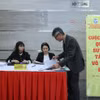 Các doanh nghiệp viễn thông tham gia đấu giá. (Ảnh: Lê Anh Dũng)