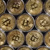 Đồng bitcoin. (Ảnh: AFP/TTXVN)