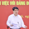 Thường trực Ban Bí thư Lương Cường phát biểu tại cuộc làm việc. (Ảnh: Báo Đại đoàn kết)
