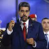 Tổng thống Venezuela Nicolas Maduro trong cuộc họp báo tại Tòa án Công lý Tối cao ở Caracas ngày 2/8/2024. (Ảnh: AA/TTXVN)