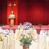 Bộ trưởng Bộ Nông nghiệp và Phát triển nông thôn Lê Minh Hoan và Bí thư Tỉnh ủy Yên Bái Đỗ Đức Duy làm việc với xã Việt Thành, huyện Trấn Yên, Yên Bái. (Ảnh: TTXVN phát)