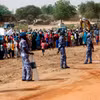 Lực lượng an ninh Sudan được triển khai tại El Geneina, bang Tây Darfur. (Ảnh: AFP/TTXVN)