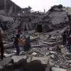 Cảnh đổ nát do xung đột Israe-Hamas tại thành phố Deir el-Balah, Dải Gaza ngày 1/5/2024. (Ảnh: THX/TTXVN)