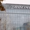 Biểu tượng Boeing tại văn phòng ở Arlington, Virginia, Mỹ. (Ảnh: AFP/TTXVN)