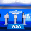 Visa mở rộng hợp tác với MoMo, VNPAY và ZaloPay, tăng cường trải nghiệm thanh toán dễ dàng cho chủ thẻ khi giao dịch tại các đơn vị kinh doanh vừa và nhỏ. (Ảnh: Vietnam+)