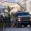 Binh sỹ Israel được triển khai tại trại tị nạn Al-Amari ở gần Ramallah, Bờ Tây, ngày 4/3/2024. (Ảnh: AFP/TTXVN)