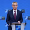 Tổng thư ký NATO Jens Stoltenberg phát biểu tại một cuộc họp báo ở Brussels, Bỉ. (Ảnh: AFP/TTXVN)