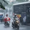 Nhiều khu vực trên cả nước có mưa dông rải rác. (Ảnh: Lê Minh Sơn/Vietnam+)