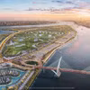 Vinhomes Royal Island có quy mô 877ha, tọa lạc trọn vẹn trên đảo Vũ Yên, là đô thị đảo đầu tiên giữa trung tâm thành phố.
