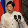 Tổng thống Philippines Ferdinand Marcos Jr. phát biểu tại Manila. (Ảnh: AFP/TTXVN)