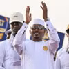 Tổng thống tạm quyền Mahamat Idriss Deby tuyên bố giành thắng lợi. (Nguồn: Mạng xã hội X)