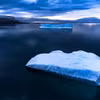 Băng trôi tại Vịnh Baffin, gần Pituffik, Greenland. (Ảnh: AFP/TTXVN)
