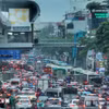 Quy hoạch đường sắt đô thị liệu có giúp giảm ùn tắc giao thông trên đường Nguyễn Trãi? (Ảnh: Tuấn Đức/TTXVN)