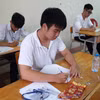 Thí sinh dự thi tốt nghiệp trung học phổ thông. (Ảnh: Phạm Mai/Vietnam+)