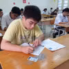 Thí sinh dự thi Tốt nghiệp Trung học phổ thông. (Ảnh: PV/Vietnam+)