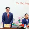 Tổng Thư ký Quốc hội, Chủ nhiệm Văn phòng Quốc hội Bùi Văn Cường phát biểu. (Ảnh: Phạm Kiên/TTXVN)