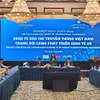 Quang cảnh hội thảo. (Ảnh: Minh Thu/Vietnam+)