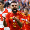 Morata ăn mừng sau khi ghi bàn mở tỷ số cho Tây Ban Nha. (Nguồn: Reuters)